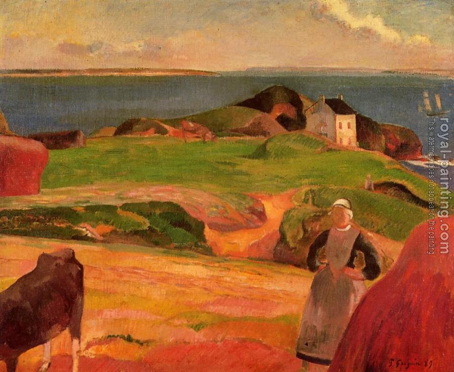 Paul Gauguin : Landscape at le Pouldu